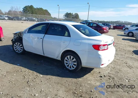 2012 Toyota Corolla Le z USA, uszkodzony, nr VIN 5YFBU4EEXCP066672